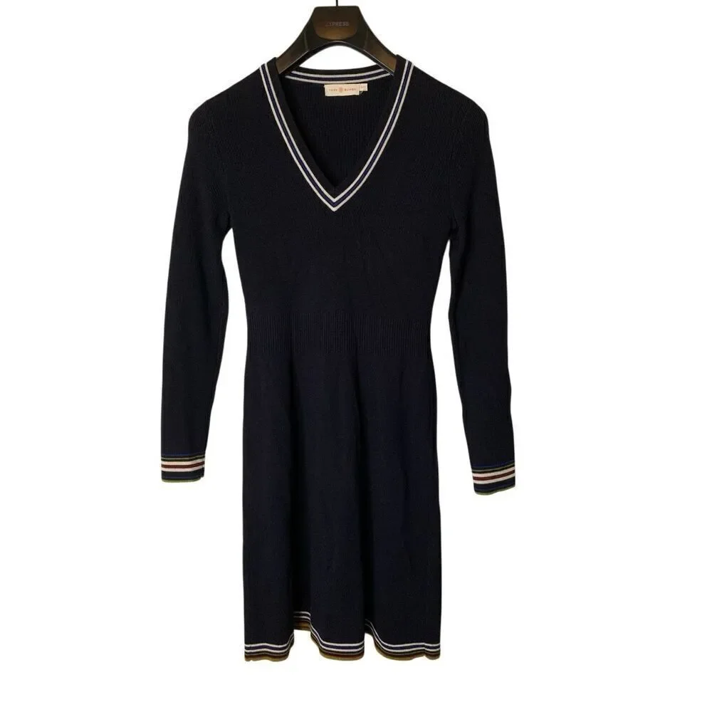 Tory Burch Merino Wool Sweater Dress women's size XS